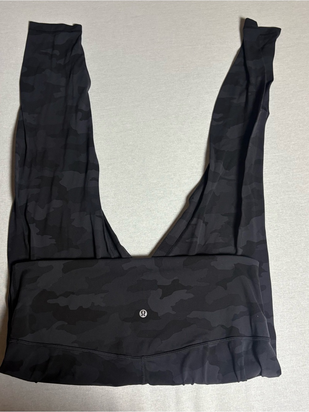 Lululemon Align Super High-Rise Leggings Size 18 Black Camo W5DM4S